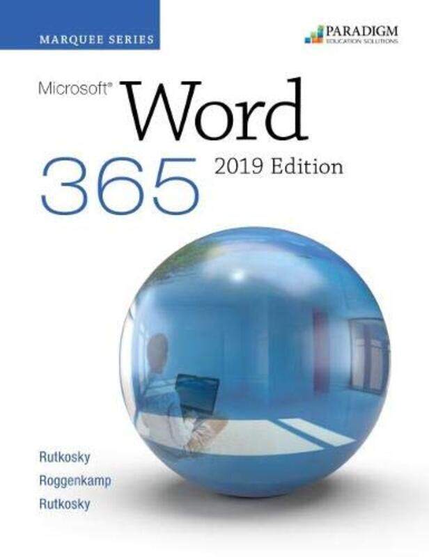 

Marquee Series Microsoft Word 2019 by Nita RutkoskyAudrey RoggenkampIan Rutkowsky-Paperback