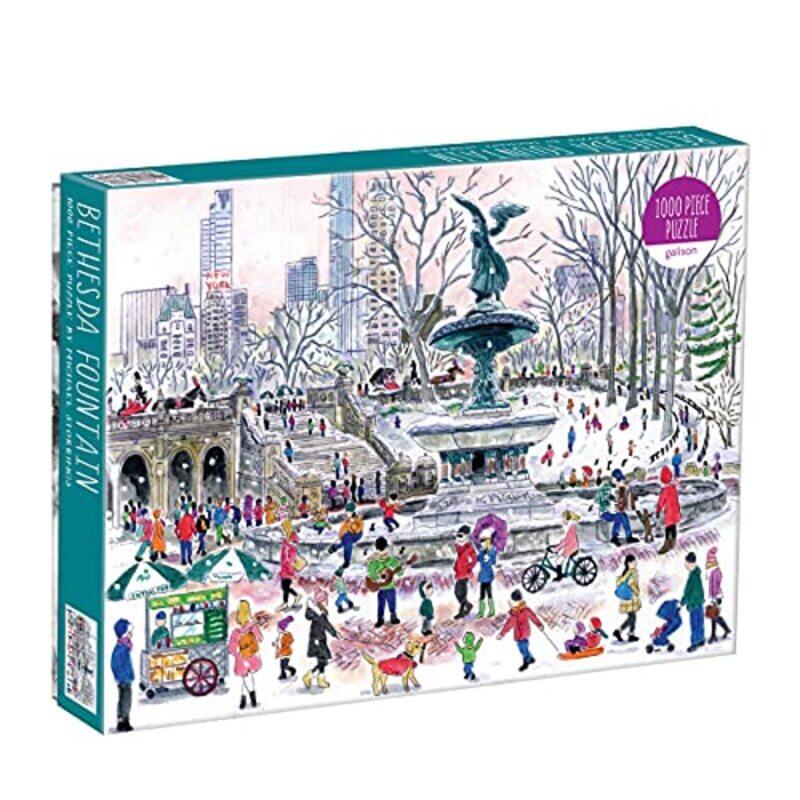 

Bethesda Fountain 1000 Pc Puzzle By Storrings Michael - Hardcover