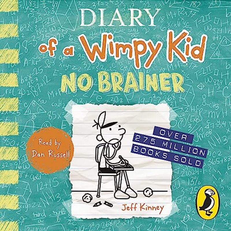 Cd Audio Diary Of A Wimpy Kid No Brainer Book 18 by Kinney, Jeff Paperback