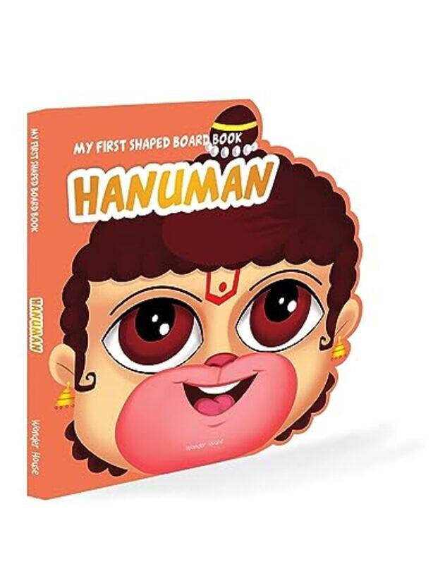 

My First Shaped Board Book Illustrated Lord Hanuman Hindu Mythology Picture Book For Kids Age 2+ by Wonder House Books Hardcover