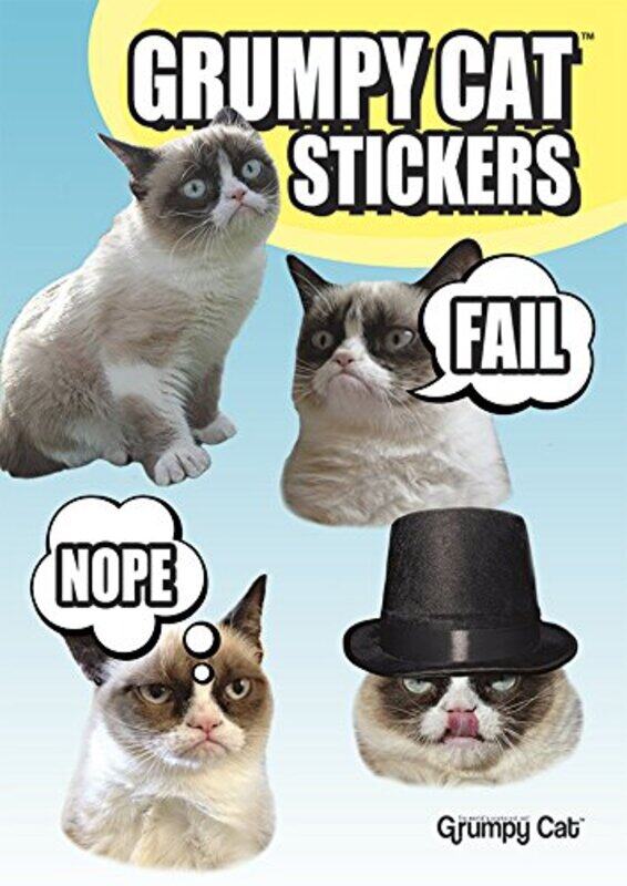 

Grumpy Cat Stickers by David BohlkePaul MacIntyre-Paperback