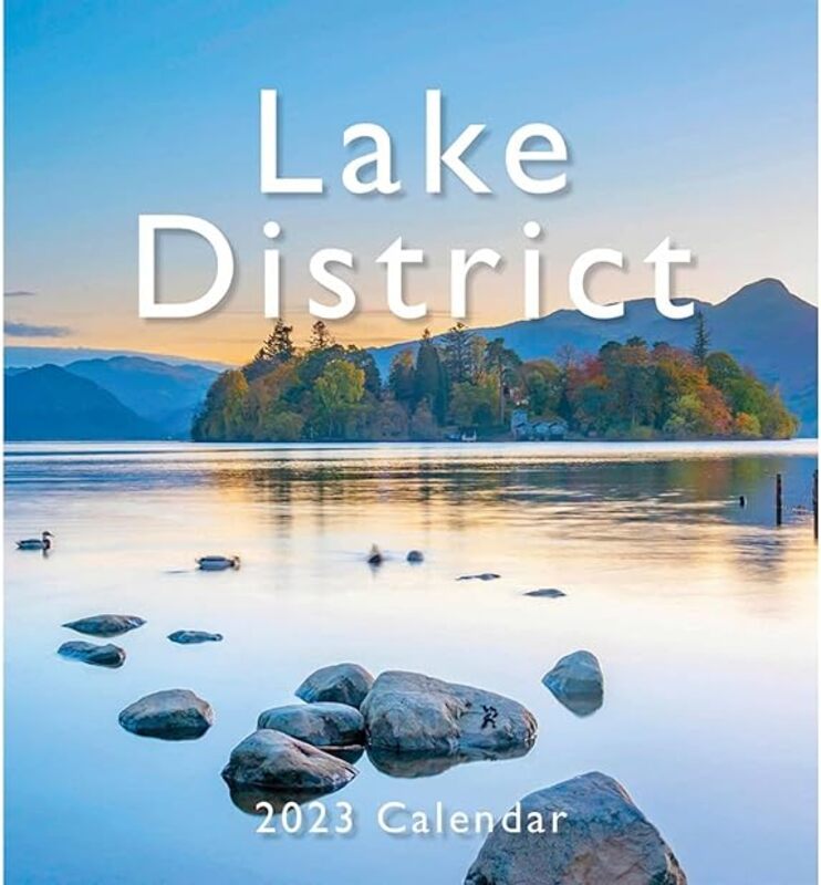 Lake District Mini Easel Desk Calendar 2023 by Carousel Calendars 2023 Paperback