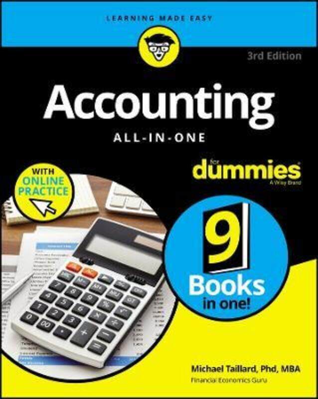 

Accounting All-in-One For Dummies (+ Videos and Quizzes Online), 3rd Edition.paperback,By :M Taillard