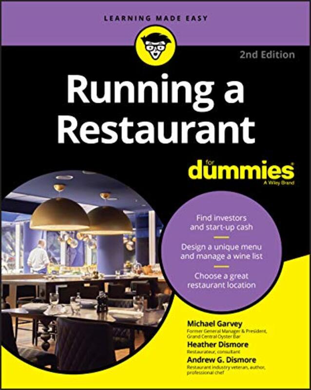 Running a Restaurant For Dummies , Paperback by Garvey, Michael - Dismore, Andrew G. - Dismore, Heather