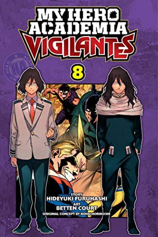 

My Hero Academia Vigilantes Vol 8 by Hideyuki FuruhashiBetten Court-Paperback