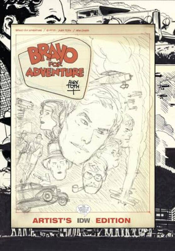 

Bravo for Adventure Alex Toth Artists Edition by Alex Toth-Hardcover