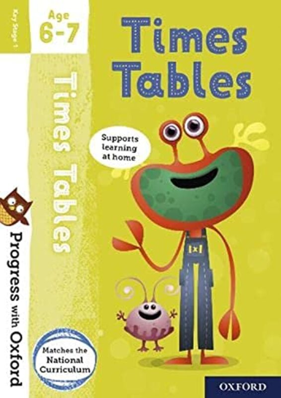 Progress With Oxford Times Tables Age 67 by Robinson, Kate Paperback