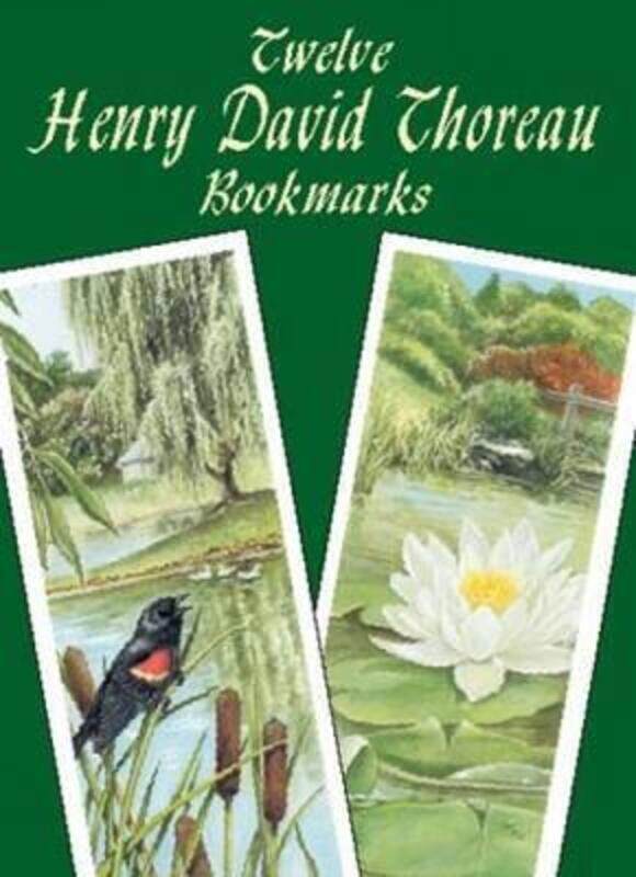 

Twelve Henry David Thoreau Bookmark,Paperback, By:Thoreau, Henry David (De