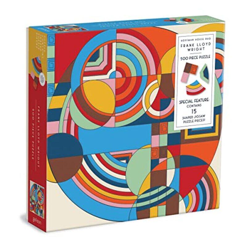 

Hoffman House Rug 500 Pc Puzzle With Sha By Wright Frank Lloyd - Hardcover