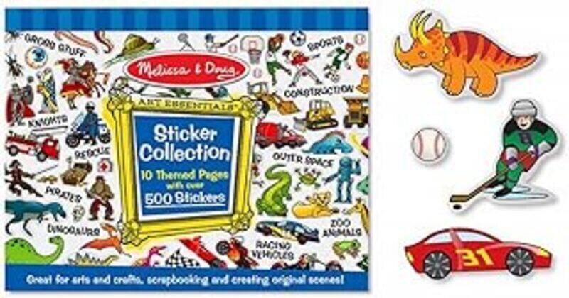 

Sticker Collection Blue By Melissa & Doug - Paperback