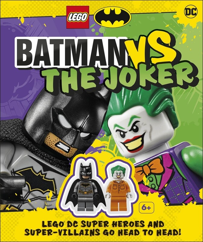 

LEGO Batman Batman Vs. The Joker: with two LEGO minifigures!, Hardcover Book, By: Julia March