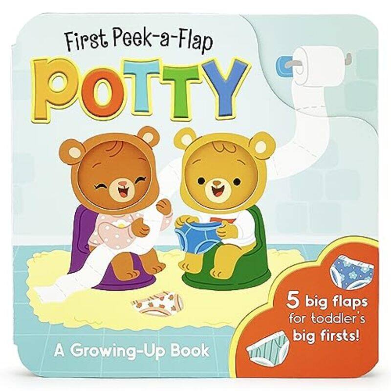 

Potty First Peek A Flap By Cottage Door - Hardcover