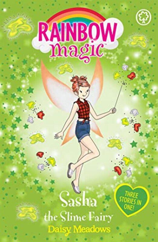 

Rainbow Magic Sasha the Slime Fairy by Daisy Meadows-Paperback
