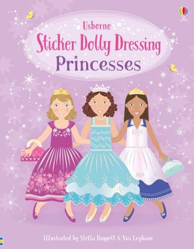 

Sticker Dolly Dressing Princesses By Watt Fiona - Paperback