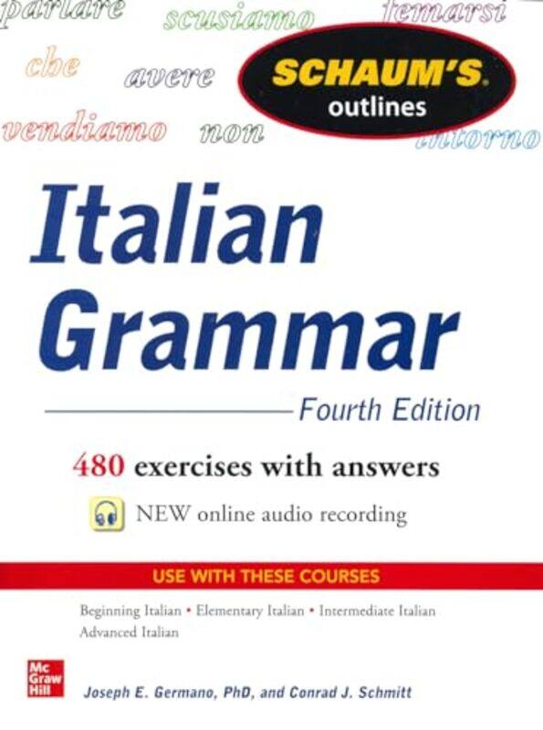 

Schaums Outline of Italian Grammar by Gerald Prince-Paperback