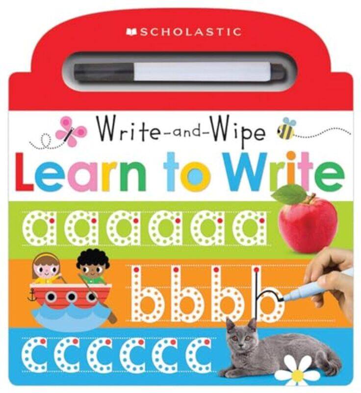 

Sch Early Learn Learn To Write By Write/Wipe - Hardcover