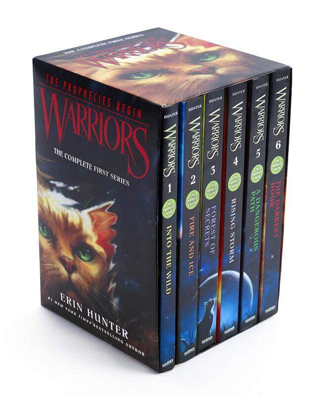 

Warriors Box Set: Volumes 1 to 6: The Complete First Series (Warriors: The Prophecies Begin), Paperback Book, By: Erin Hunter