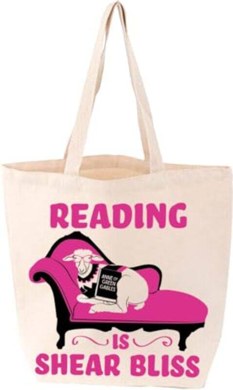 

Reading Is Shear Bliss Barn Sheep Tote By Gibbs Smith Gift - Hardcover