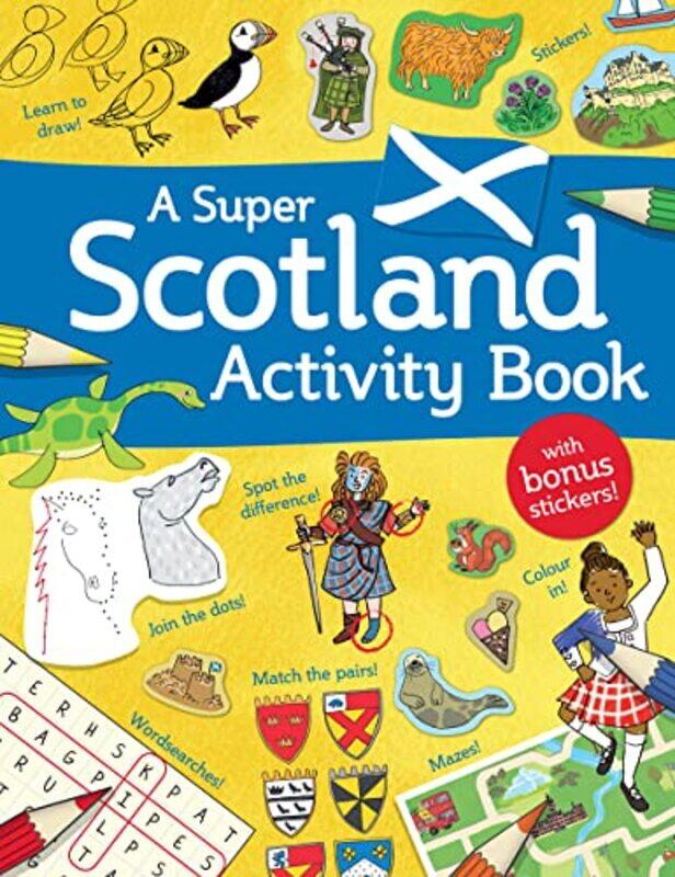 

A Super Scotland Activity Book by Susana Gurrea-Paperback