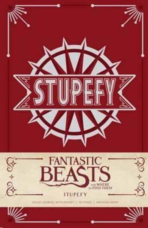 

Fantastic Beasts And Where To Find Them: Stupefy Hardcover Ruled Journal,Hardcover,By :Insight Editions