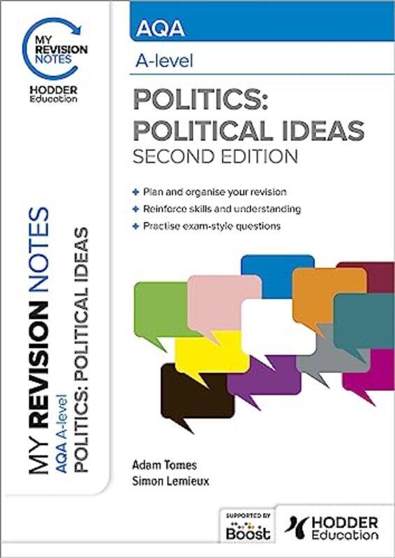 

My Revision Notes AQA Alevel Politics Political Ideas Second Edition by Bridget Crossman-Paperback