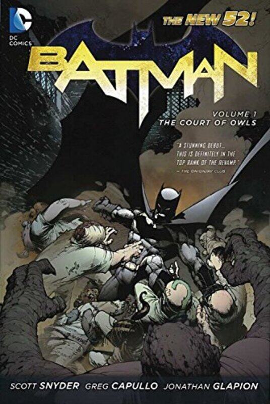 

Batman: Volume 1: The Court of Owls (The New 52), Paperback, By: Scott Snyder