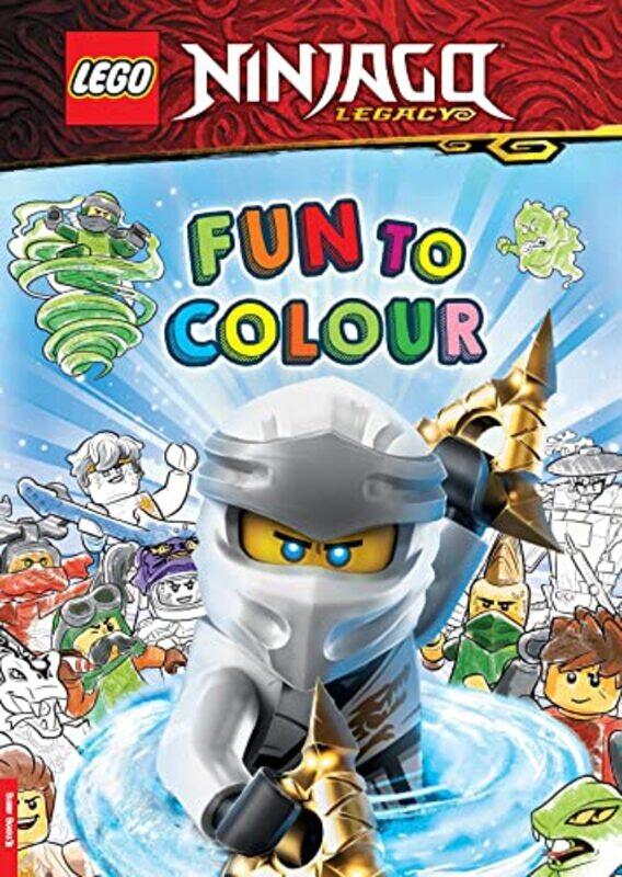 

Lego Ninjago Fun To Colour By Legobuster Books...Paperback