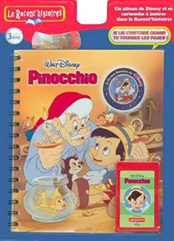 Le Racont'histoires: Pinocchio (recharge),Paperback,By:Walt Disney