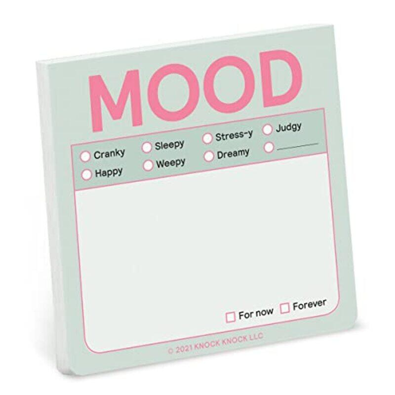 Knock Knock Mood Sticky Note (Pastel Version),Paperback by Knock Knock