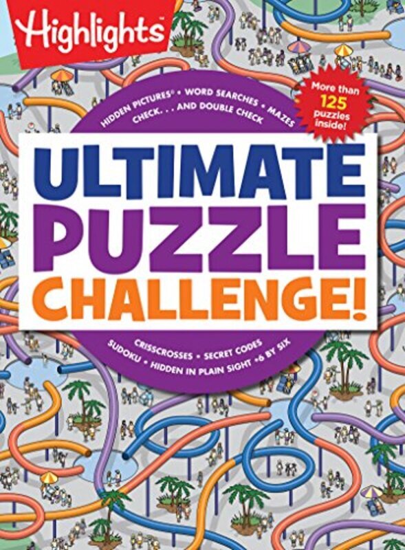 Ultimate Puzzle Challenge Paperback by Highlights