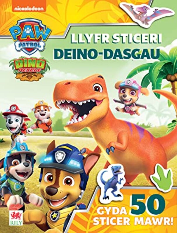 Paw Patrol Llyfr Sticeri DeinoDasgau by PAW PatrolCatrin Wyn-Lewis-Paperback