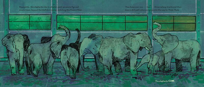 The Elephants Come Home: A True Story of Seven Elephants, Two People, and One Extraordinary Friendship, Hardcover Book, By: Kim Tomsic