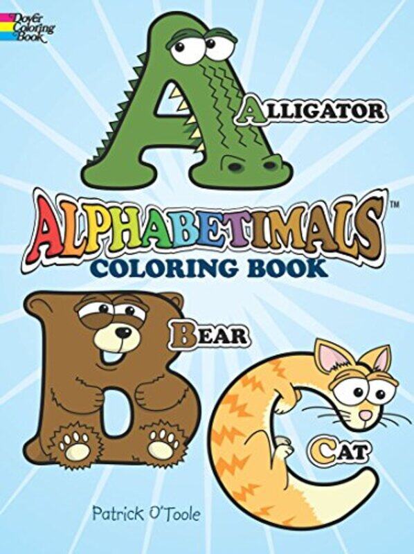 

Alphabetimals Coloring Book by Patrick O'Toole-Paperback