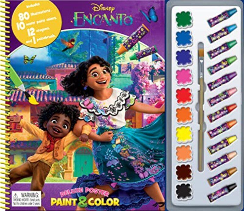 

Disney Encanto Deluxe Poster Paint & Color,Paperback,by:Phidal