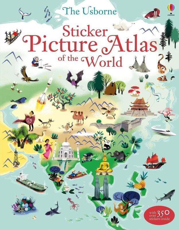 

Sticker Picture Atlas of the World, Paperback Book, By: Sam Baer