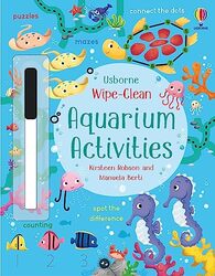 WipeClean Aquarium Activities by Kirsteen RobsonManuela Berti-Paperback