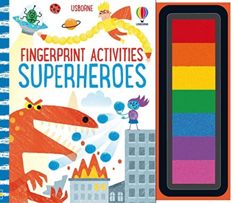 

Fingerprint Activitities Superheros , Paperback by Fiona Watt