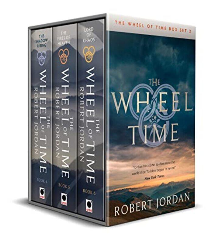 

The Wheel Of Time Box Set 2 Books 46 The Shadow Rising Fires Of Heaven And Lord Of Chaos by Jordan, Robert - Paperback