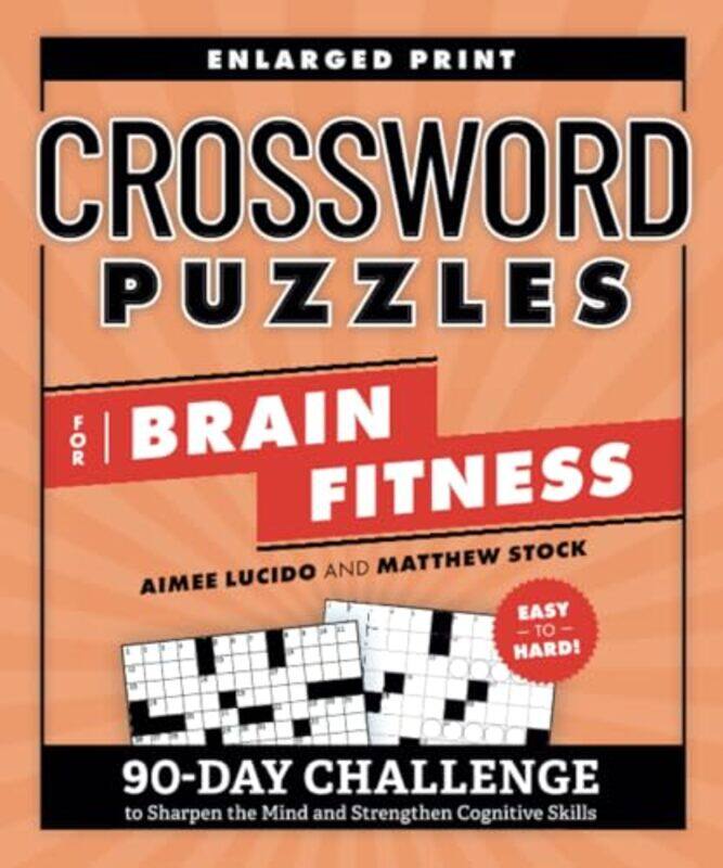 

Crossword Puzzles For Brain Fitness By Lucido Aimee - Paperback