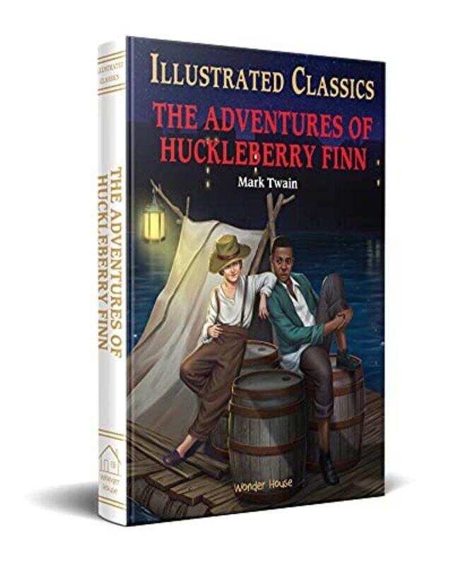 

The Adventures of Huckleberry Finn : Illustrated Abridged Children Classics English Novel with Revie,Paperback,By:Mark Twain