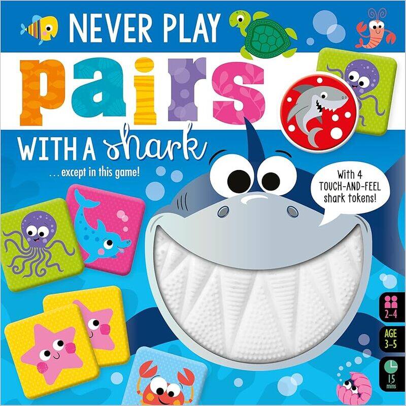 

Never Play Pairs With A Shark by Make Believe Ideas..Paperback