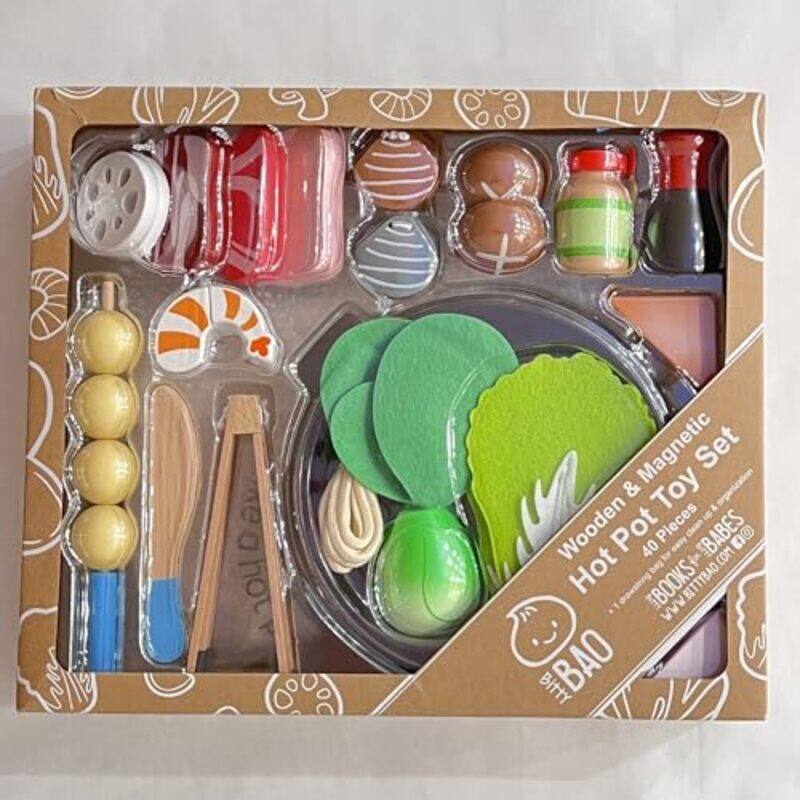 

Wooden And Magnetic Hot Pot Toy Set By Benard Lacey - Hardcover