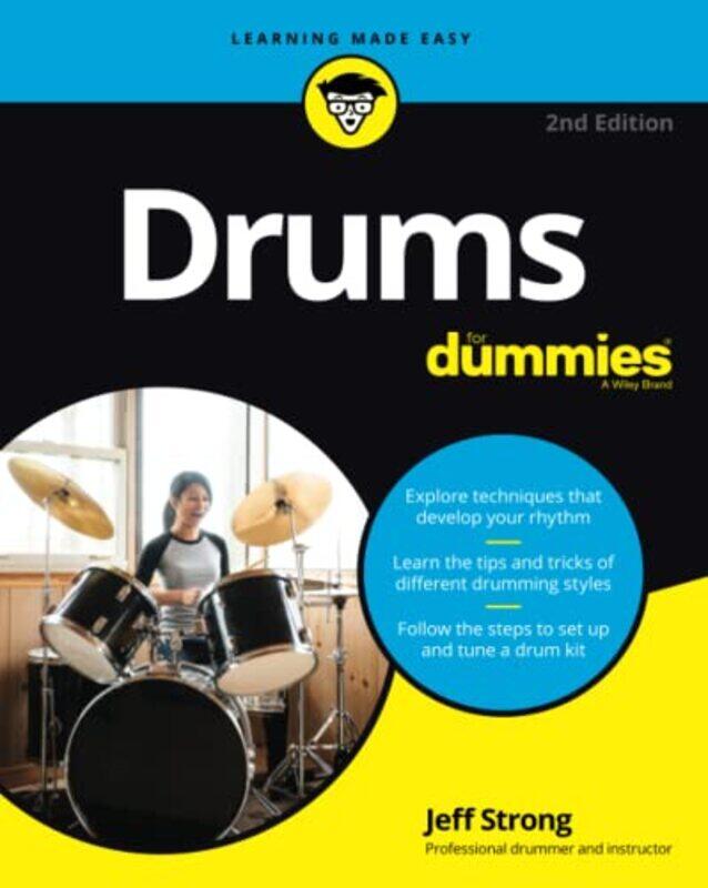 

Drums For Dummies by Jeff Strong-Paperback