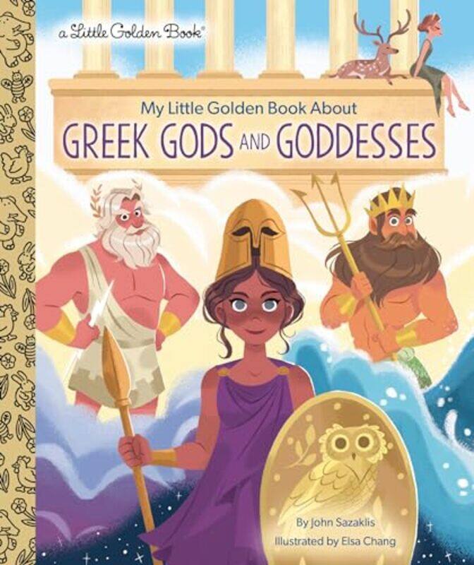 

My Lgb About Greek Gods And Godesses By Sazaklis John - Hardcover