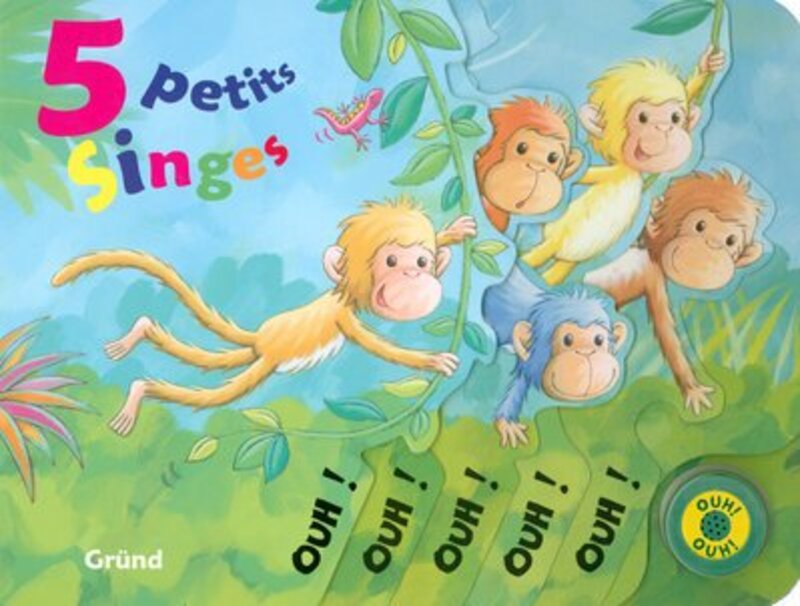 5 petits singes,Paperback,By:Maura Tillay