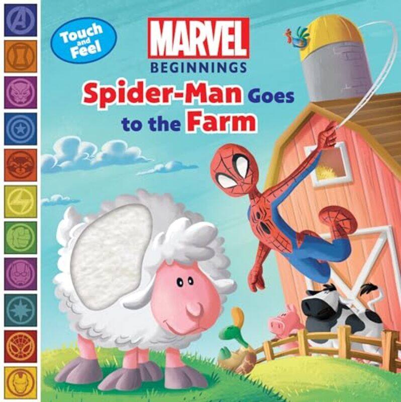 

Marvel Beginnings Spider Man Goes To The Farm by Steve Behling Paperback
