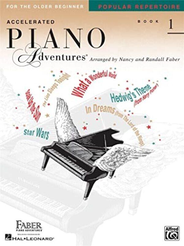 

Piano Adventures for the Older Beginner Rep Bk 1 Popular Repertoire Book 1 by Faber, Nancy - Faber, Randall Paperback