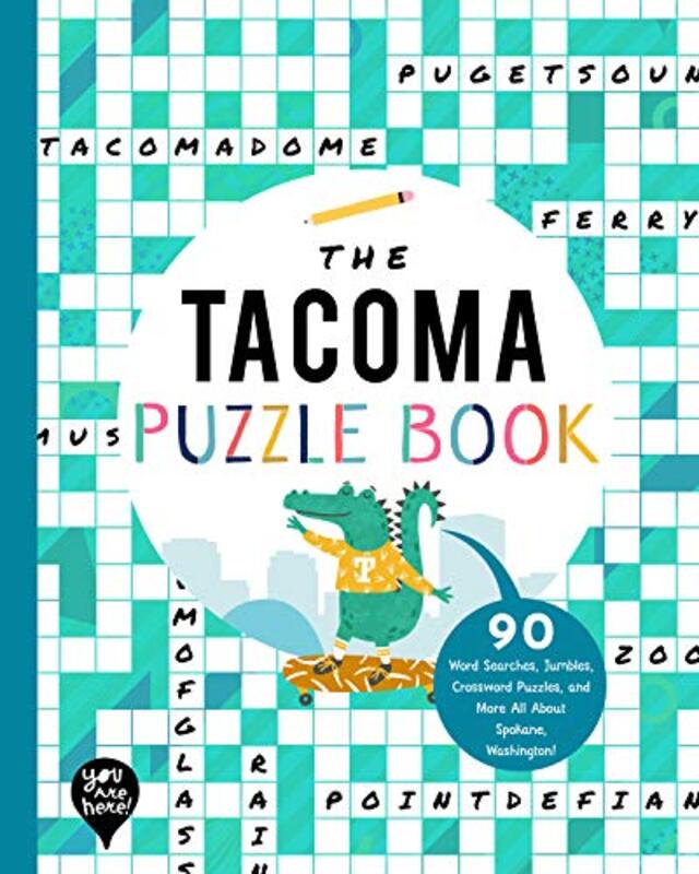 

Tacoma Puzzle Book by YOU ARE HERE BOOKS-Paperback