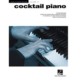 Cocktail Piano: Jazz Piano Solos Series Volume 31,Paperback by Edstrom, Brent