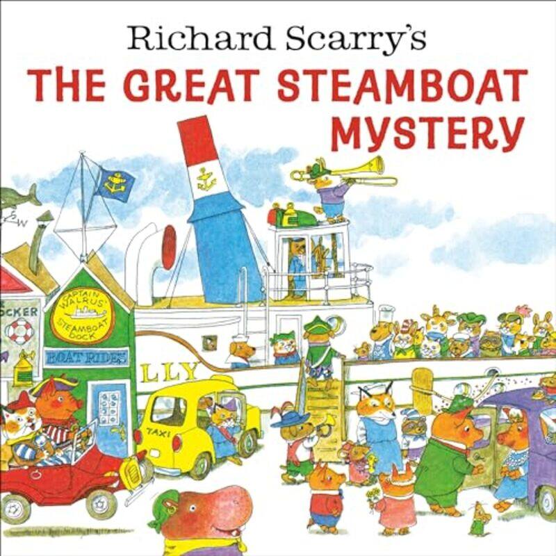 

Richard Scarrys Great Steamboat Mystery By Scarry Richard - Paperback